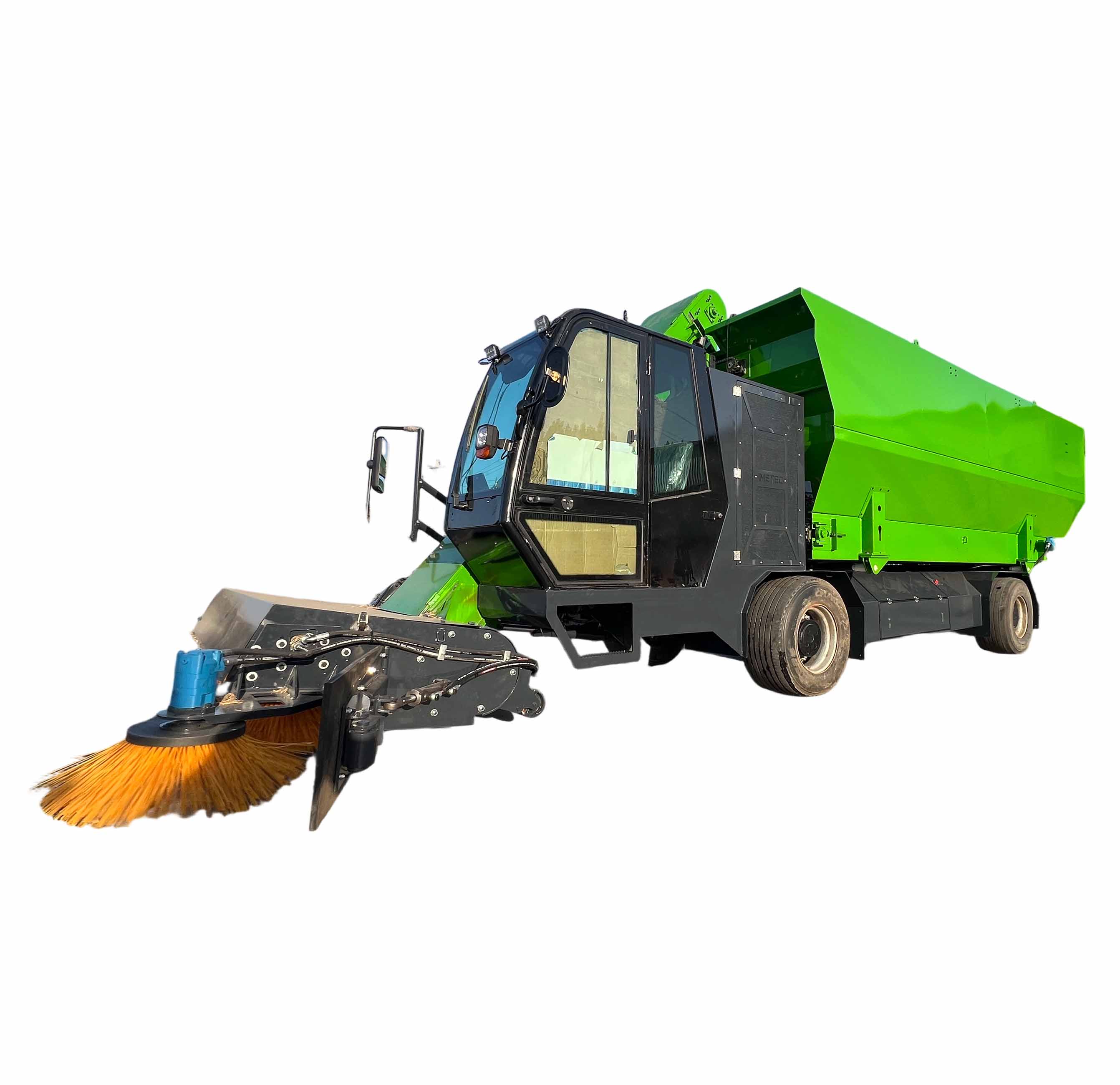 Leftover collector-sreader